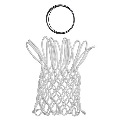 Goalrilla 180 Basketball Rim Replacement Net and Cable, White (B2610W)