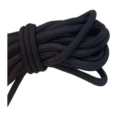 Yacht Braid Polyester Rope, Navy 9/16 Inch (50 ft)