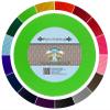 Country Brook Design - 1 1/2 Inch Heavy Duty 100% Real Nylon Webbing - 20+ Vibrant Colors (Hot Lime Green, 50 Yards) view 1