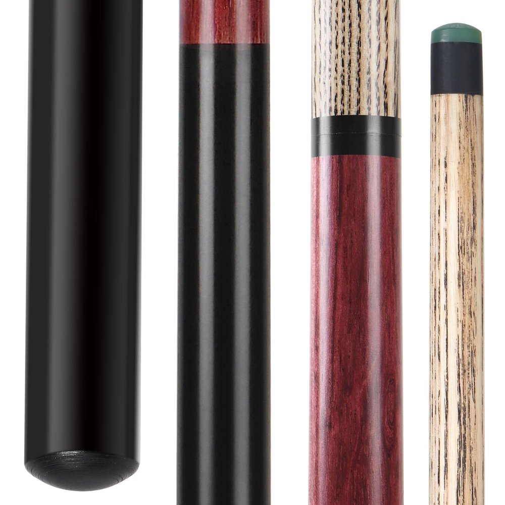 AKLOT Heavy Hitter Jump Break Cue- 21oz 3 Piece Pool Stick 14mm Bakelite Tip for Explosive Breaks and Effortless Jumps