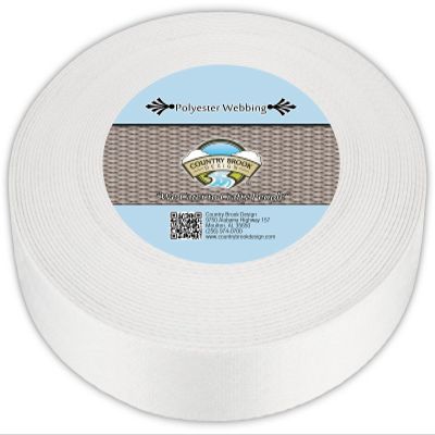 Country Brook Design - Printable Heat Set Polyester Webbing (2 Inch, 20 Yards)