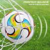 Deekin 6 Pcs Soccer Ball with Pump Size 5/4/3 Soccer Ball Official for Indoor Outdoor Sport Practice Competition Training Accessories for Child Teen Adult Game Training Christmas Operation(Size 4) view 4