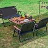Camping Chair Camping Chair Folding Lightweight Portable Single Camping Chair, Double Comfort Beach Chair, Steel Tube Structure Fishing Chair, Outdoor Foldable Director's Chair view 2