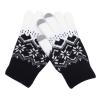 for Gloves Winter for WeatherWarm Running Cold Women Thermal Gloves Gloves Gloves Mittens Convertible (Black, One Size) view 1