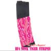One Stop Decals Pack of 3 Pink Tiger Stripes Camouflage Premium Vinyl wrap (Skin) DIY kit for 30/20/10 Rounds 5.56/0.223 NATO Magazine. Durable, Waterproof, Matte. Inspired by Battlefield 4 (BF4). view 3