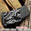 Pack of 3 Light Urban Tiger Stripes camouflage Premium Vinyl wrap (skin) DIY kit for 30/20/10 rounds 5.56/0.223 NATO magazine. Durable, waterproof, matte. Inspired by Battlefield 4 (BF4). view 4