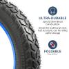 2-PCS 20" Heavy Duty Fat E-Bike Tires 20 x 4.0/102-406 and 2-PCS Heavy Duty Bike Tubes 20x4.0 Scharder Valve Compatible with 20x4.0 E-Bike All-Terrain Directional Tread Bicycle Tires and Tubes (Y-021) view 2