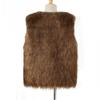Toddler Girls Sleeveless Coat Winter Windproof Thicken Villus Fleece Coat Jacket Kids Warm Fleece (Brown, 3-4 Years) view 3