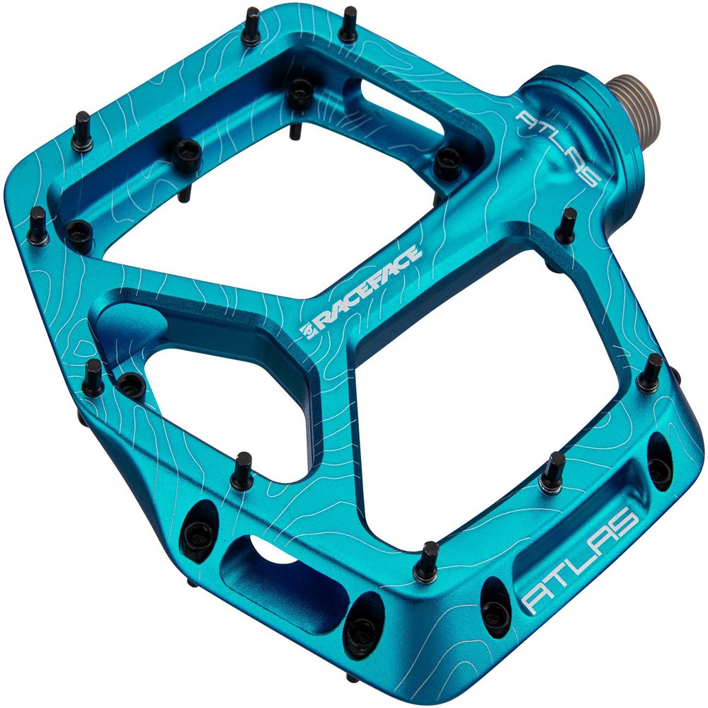 Race Face Atlas Pedals Turquoise, Set