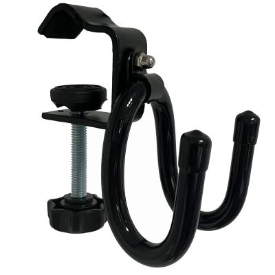 Pmsanzay Desk Store Clamp-On Skateboard Holder/Hook | Convenient Skateboard & Longboard Hanger - 20 lb. Capacity