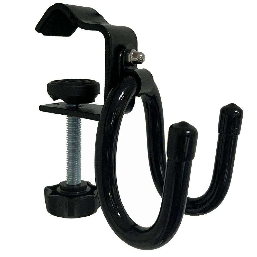 Pmsanzay Desk Store Clamp-On Skateboard Holder/Hook | Convenient Skateboard & Longboard Hanger - 20 lb. Capacity