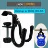 Pmsanzay Desk Store Clamp-On Skateboard Holder/Hook | Convenient Skateboard & Longboard Hanger - 20 lb. Capacity view 3