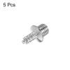 HARFINGTON 5pcs Track Spikes 7mm Hard Steel Plum Blossom Jumping Nails Replacement Spikes for High Jump & Long Jump Track Shoes, Silver Tone view 3