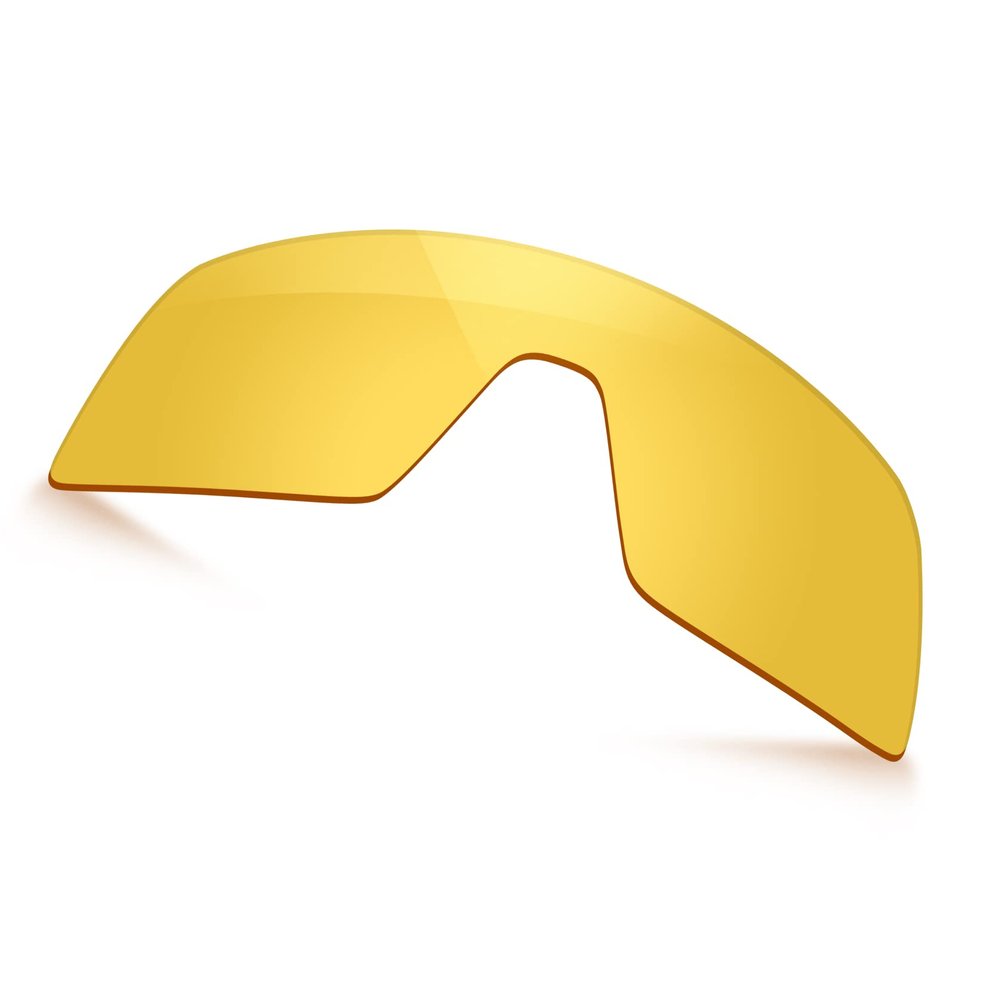 TRUSHELL Non Polarized Replacement Lenses for Oakley Sutro Asian Fit OO9406A Sunglass - HD Yellow