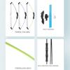 SOPOGER Compound Bow and Arrow Set for Youth & Teens, Beginner Archery Set with 15-18 LB Draw Weight, 8 Arrows, Target Paper & Arm Guard Outdoor Shooting Sports Equipment for Beginners (Black) view 4