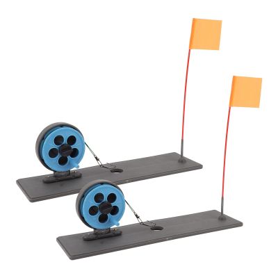 Ice Fishing Flag Marker Rod, Portable, Lightweight, Floating Ice Fishing Gear for Winter Fishing
