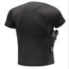 Conceal Carry Shirts for Men - Holster Tank Top - Everyday Concealed Carry Compression Shirt Black (M) view 4