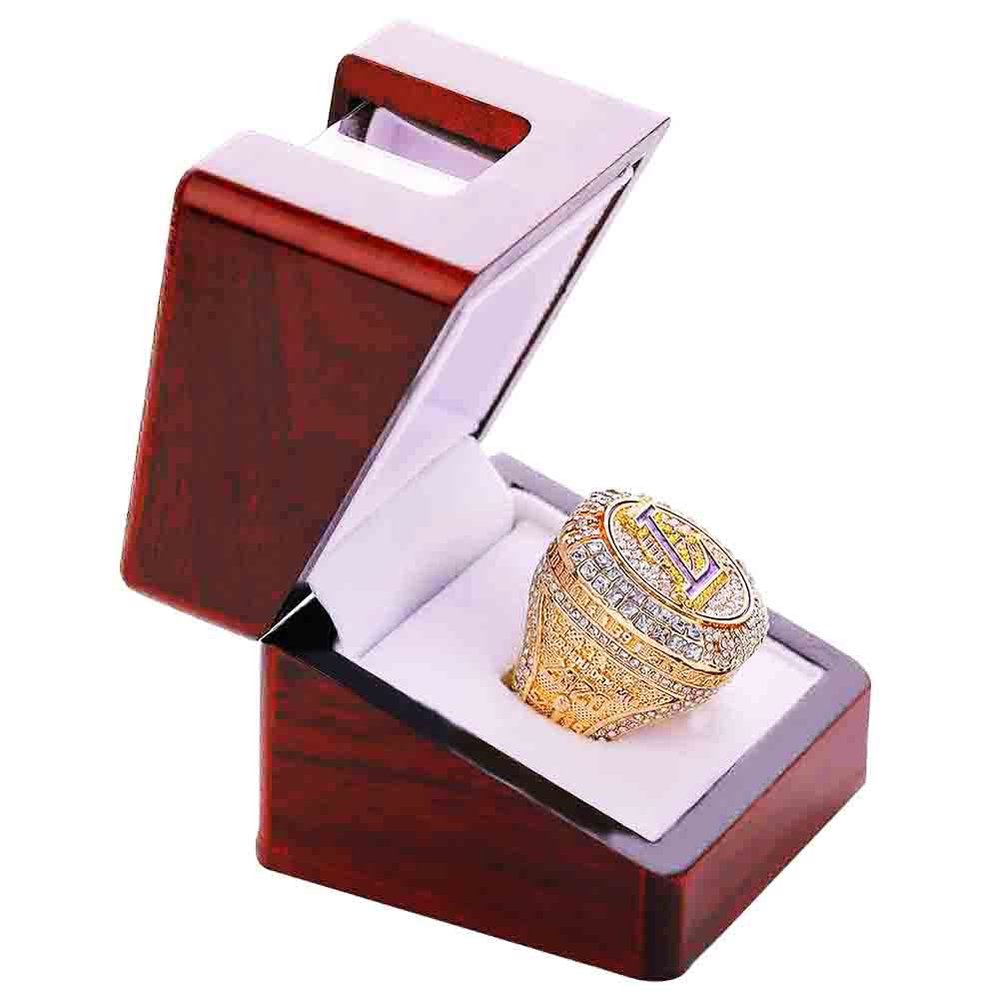 Guancrown Championship Ring Display Case - 1 Slot Hole Baseball, Softball, Football & Class Ring Box