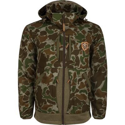 Drake Waterfowl Stand Hunter's Endurance Jacket Old School Green Medium