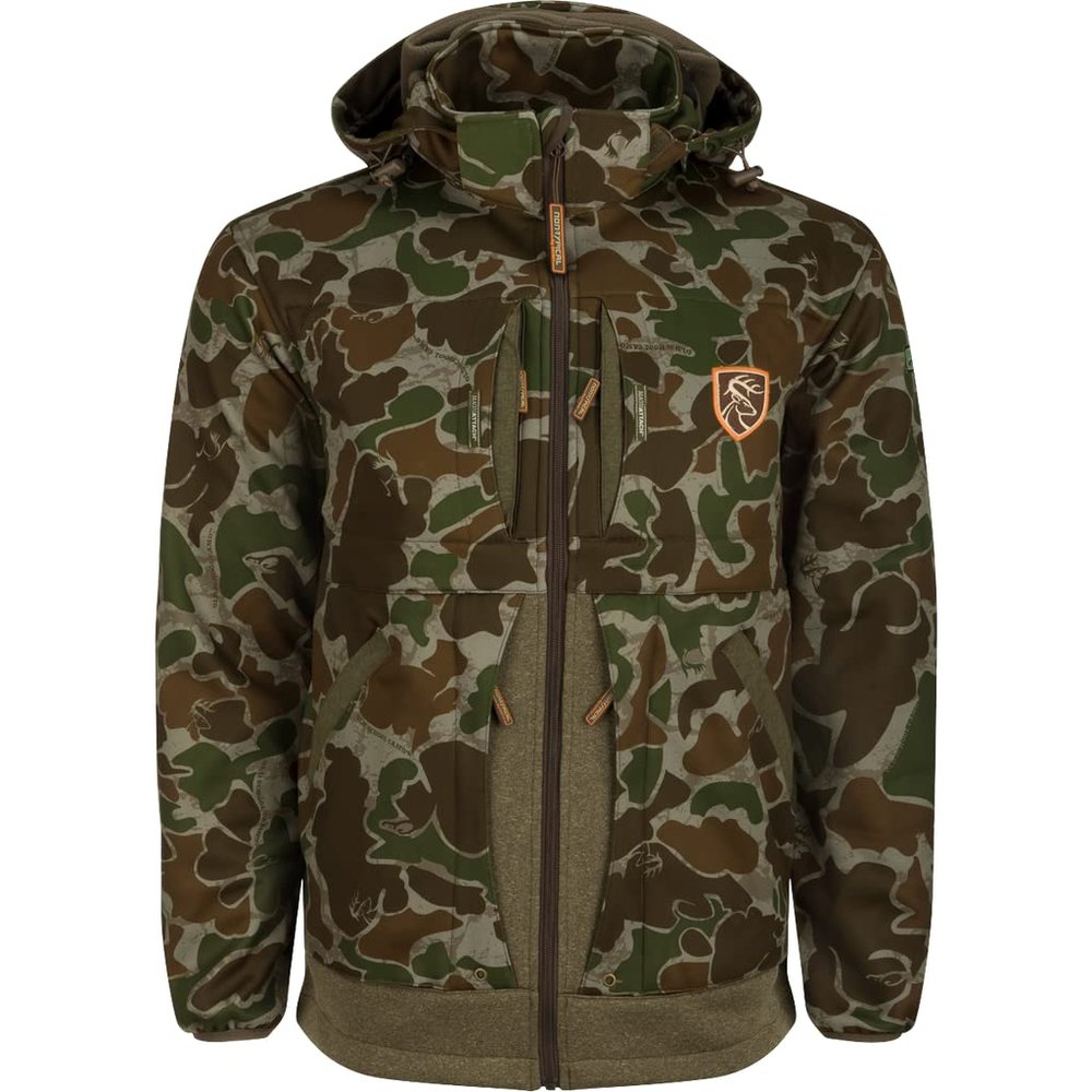 Drake Waterfowl Stand Hunter's Endurance Jacket Old School Green Medium