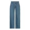 KASUTAM Baggy Jeans Vintage Clothes Wide Pants Cargo Pants Y2k Denim Trousers Women High Waist Wide Leg Casual Pants,Blue,S view 1