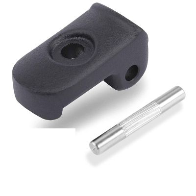 ANUTE Fit for Xiaomi Fit for M365 Pro Electric Scooter Part Folding Buckle Latch Reinforced Lock Steering Wheel Replacement Fit for Xiaomi Hinge Bolt (Color : Black)