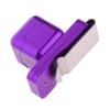 Billiard Pool Chalk Holder with Clip, Lightweight, Portable Billiard Chalk Holder, Purple view 2