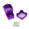 Billiard Pool Chalk Holder with Clip, Lightweight, Portable Billiard Chalk Holder, Purple view 3