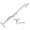 X AUTOHAUX 36 Pcs Bicycle Steel Spokes 14G Bike Spoke 192mm Length with Nipples for Most Bicycle view 3