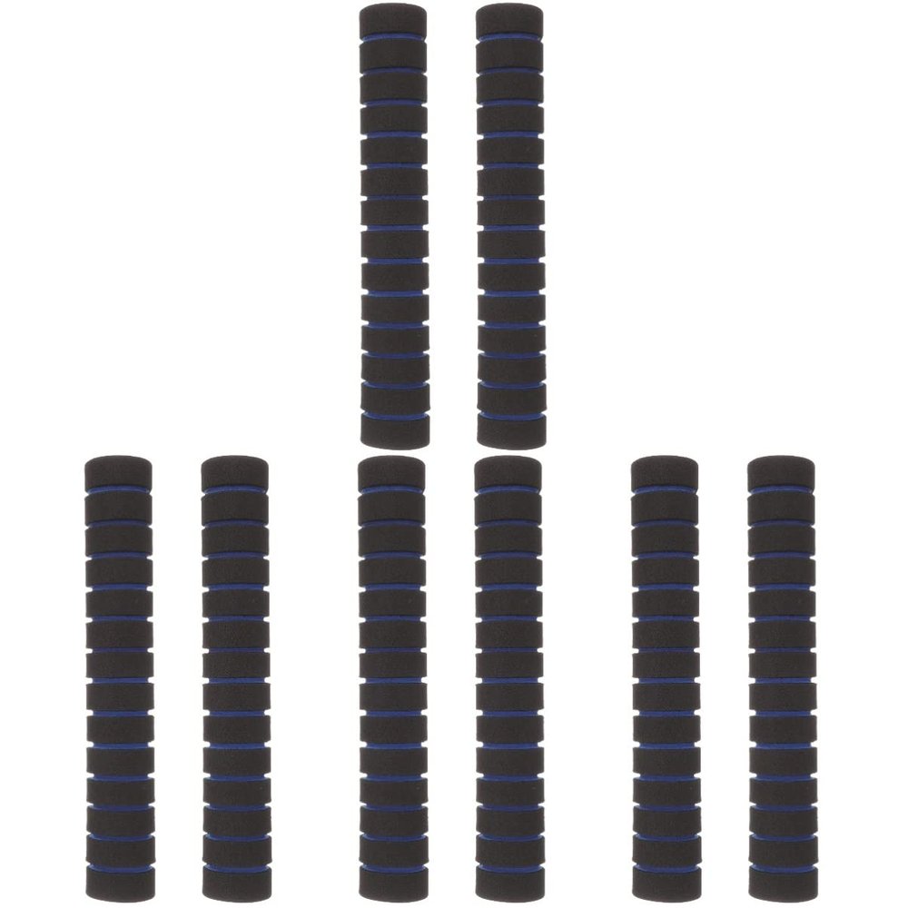 INOOMP 8pcs Non-skid Grips Comfortable Kayak Wraps for Enhanced Control and Blister Prevention Sponge Material Easy Application for Kayaking Accessories