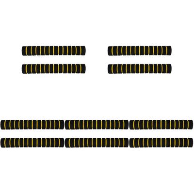 INOOMP 10pcs Ergonomic Kayak Paddle Grips Non-slip Paddling Shaft Sleeves for Blisters Prevention