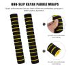 INOOMP 10pcs Ergonomic Kayak Paddle Grips Non-slip Paddling Shaft Sleeves for Blisters Prevention view 4