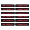 12 Pack Miaozhun .300 Blackout Magazine Marking Bands 300 BLK Magazine Caliber Identification Red-12Pack view 3