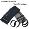 12 Pack Miaozhun .300 Blackout Magazine Marking Bands 300 BLK Magazine Caliber Identification Red-12Pack view 4