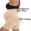 KUNINDOME Maternity Shapewear, Pure White, Nude + Black + Pure White, Large view 4
