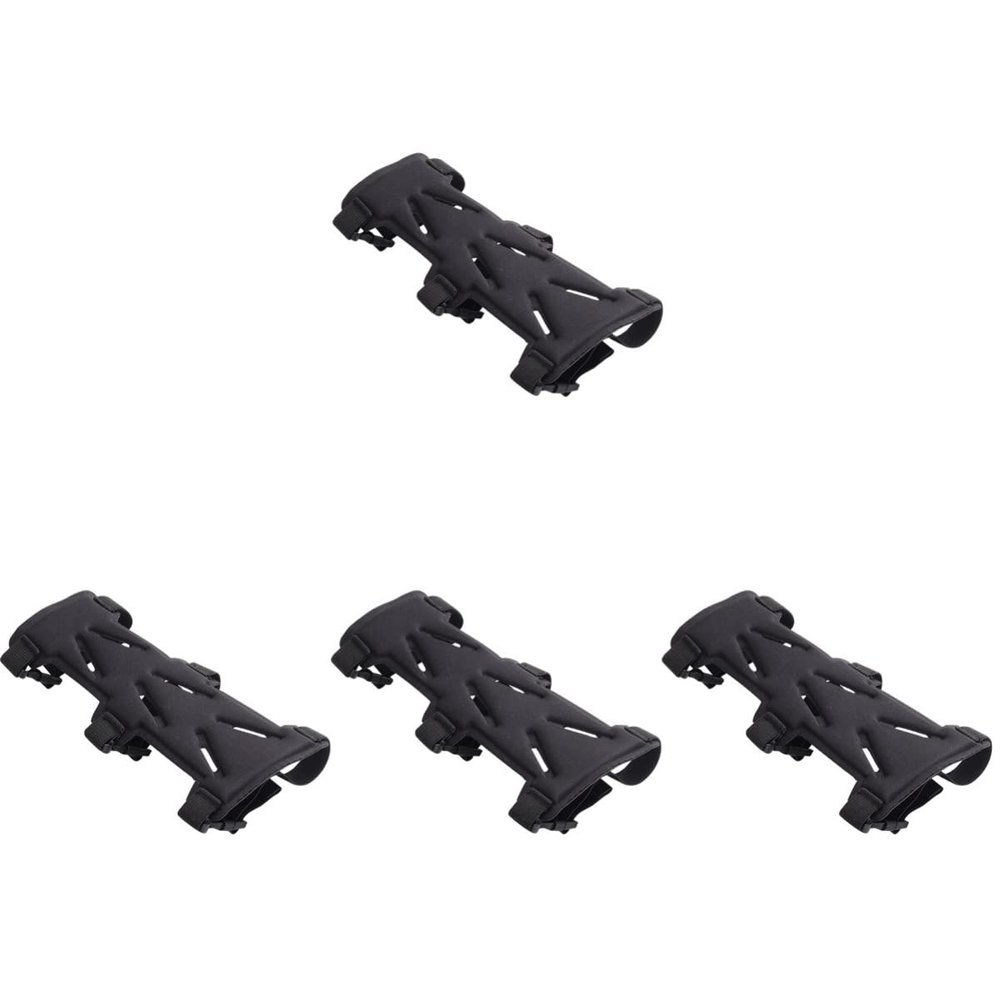 INOOMP 4pcs Elastic Archery Arm Guard Breathable for Adults Women Recurve Arm Brace Archery Accessories Supplies