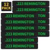 12 Pack Miaozhun .223 Remington Magazine Marking Bands .223 Magazine Caliber Identification view 1