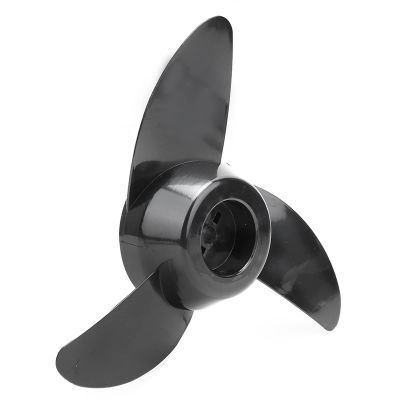 Pavv Propellers Electric Motor, Plastic Three Bladed Propeller 28LBS 36LBS 46LBS Trolling Motor, Thicken Plastic Electric Outboard Engines Accessories for Marine Boat
