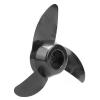 Pavv Propellers Electric Motor, Plastic Three Bladed Propeller 28LBS 36LBS 46LBS Trolling Motor, Thicken Plastic Electric Outboard Engines Accessories for Marine Boat view 1