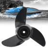 Pavv Propellers Electric Motor, Plastic Three Bladed Propeller 28LBS 36LBS 46LBS Trolling Motor, Thicken Plastic Electric Outboard Engines Accessories for Marine Boat view 2