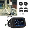 Pavv LCD Display for Electric Bicycle Conversion Kit, 750C LCD Display Meter Indicator for Bafang BBS01 BBS02 BBSHD Mid Drive Motor Hub Motor Display Cycling Computers with Washer, Gasket, Screw view 3