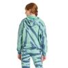 art class Kids' Unisex Fleece Raw Edge Boxy Cropped Hoodie Jacket - Blue/Green (Size L 10/12) view 3