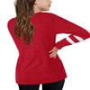 Apbondy Girls Shirts Casual Long Sleeve Crewneck Loose Striped Sweatshirts Pullover Tops view 2