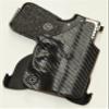 REVKEL Custom Kydex Molded OWB Paddle Holster for Ruger LC/EC 9. Black Right Hand Draw. Hand Crafted in Texas, USA. view 3