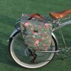 Tourbon Cycling Bike Bicycle Pannier Bags for Rear Rack Waterproof Canvas Double Roll-up Panniers view 2