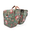 Tourbon Cycling Bike Bicycle Pannier Bags for Rear Rack Waterproof Canvas Double Roll-up Panniers view 4
