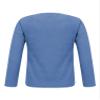 Freebily Baby Boys Girls Thermal Tops Basic Solid Color Turtleneck T-Shirt Cotton Mock Neck Long Sleeve Tops Round Neck Blue A 12-18 Months view 2