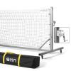 A11N Sports Pro Pickleball Net with Wheels and Hand Winch, Tournament Regulation Size, Anti-Sag Design, Perfect for Outdoor Court & Indoor Gym Floor view 1