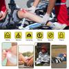 300Piece Small First Aid Kit Refill Supplies for Travel Mini Caming Emergency First Aid Kits Hiking Survival Essential Set for Outdoor Adventure, Yellow 1st Aid view 3