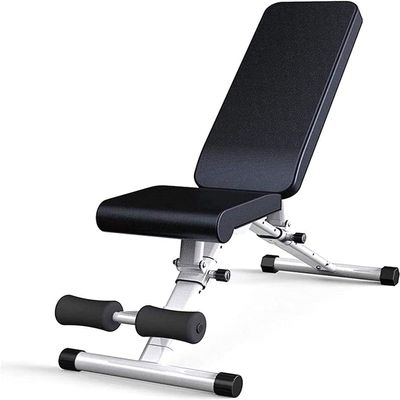 BUZZNN Workout Bench, Dumbbell Bench, Adjustable Weight Bench for Full Body Workout, Foldable Bench, Home Gym Strength Training Bench
